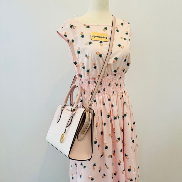 Michael Kors Purse & Wallet Sheila Medium Ombré Signature Satchel Powder Blush - Picture 10 of 12